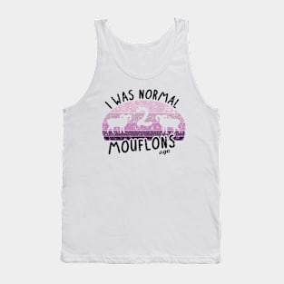 Feed 2 mouflons before normal women wild sheep Tank Top